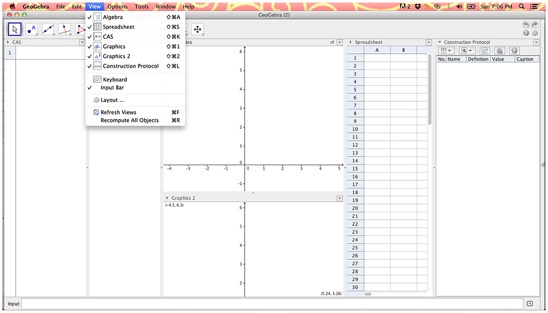 GeoGebra Fullscreen