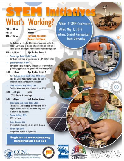  CCSU_2013_STEM_Conference Flyer
