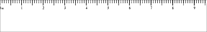 Tenths Ruler